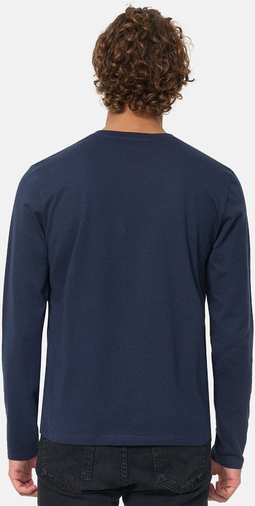 AULDEARN LONG SLEEVE T-SHIRT NAVY – Image 3