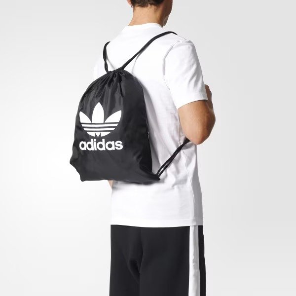 TREFOIL GYM SACK BLACK – Image 2