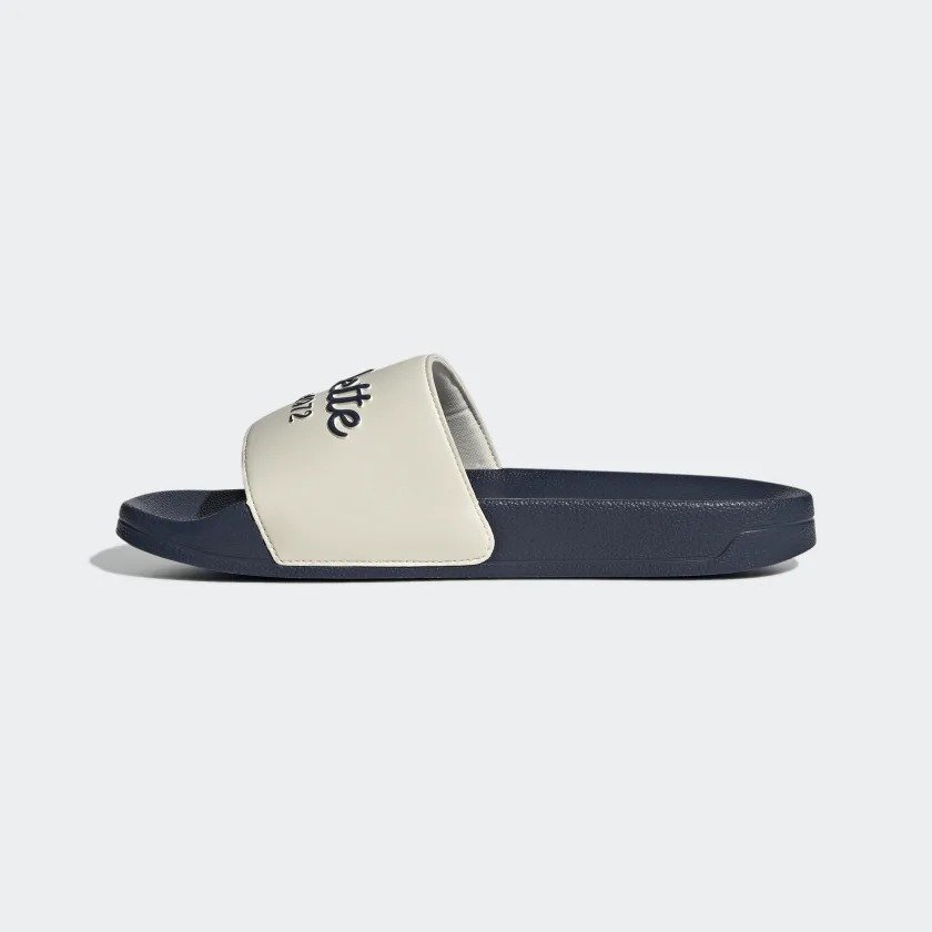 ADILETTE SHOWER NAVY & WHITE