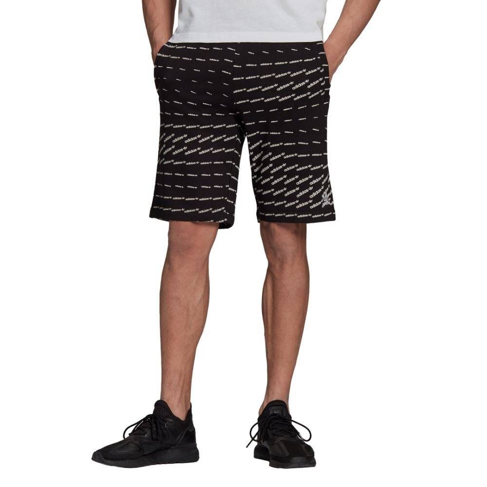 GRAPHICS MONOGRAM SHORTS BLACK