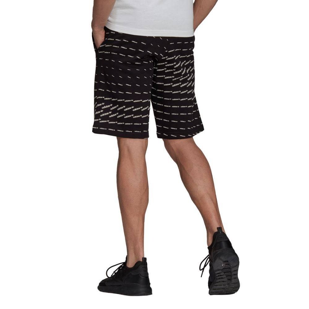 GRAPHICS MONOGRAM SHORTS BLACK – Image 2