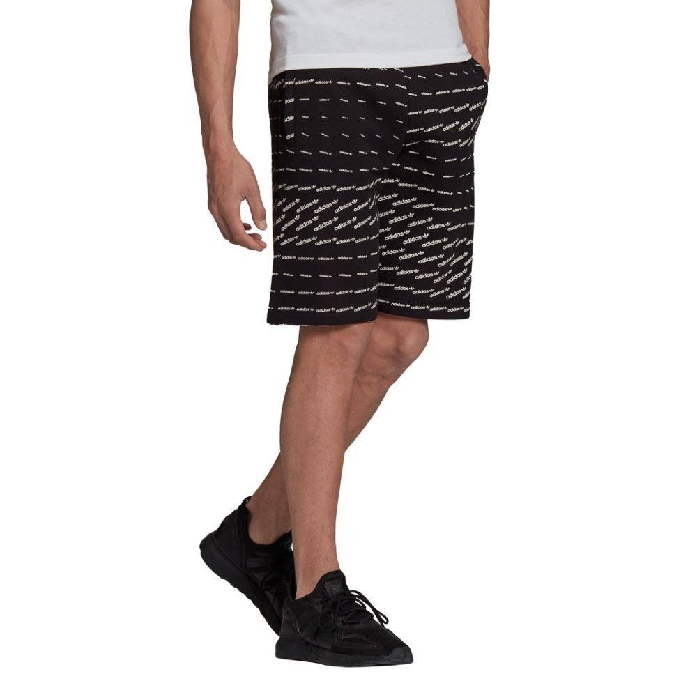 GRAPHICS MONOGRAM SHORTS BLACK – Image 3
