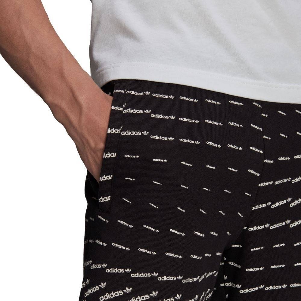 GRAPHICS MONOGRAM SHORTS BLACK – Image 4