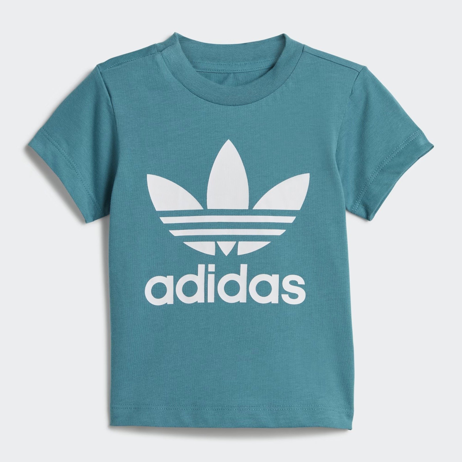 TREFOIL SHORTS TEE SET - TURQUOISE BLUE – Image 2