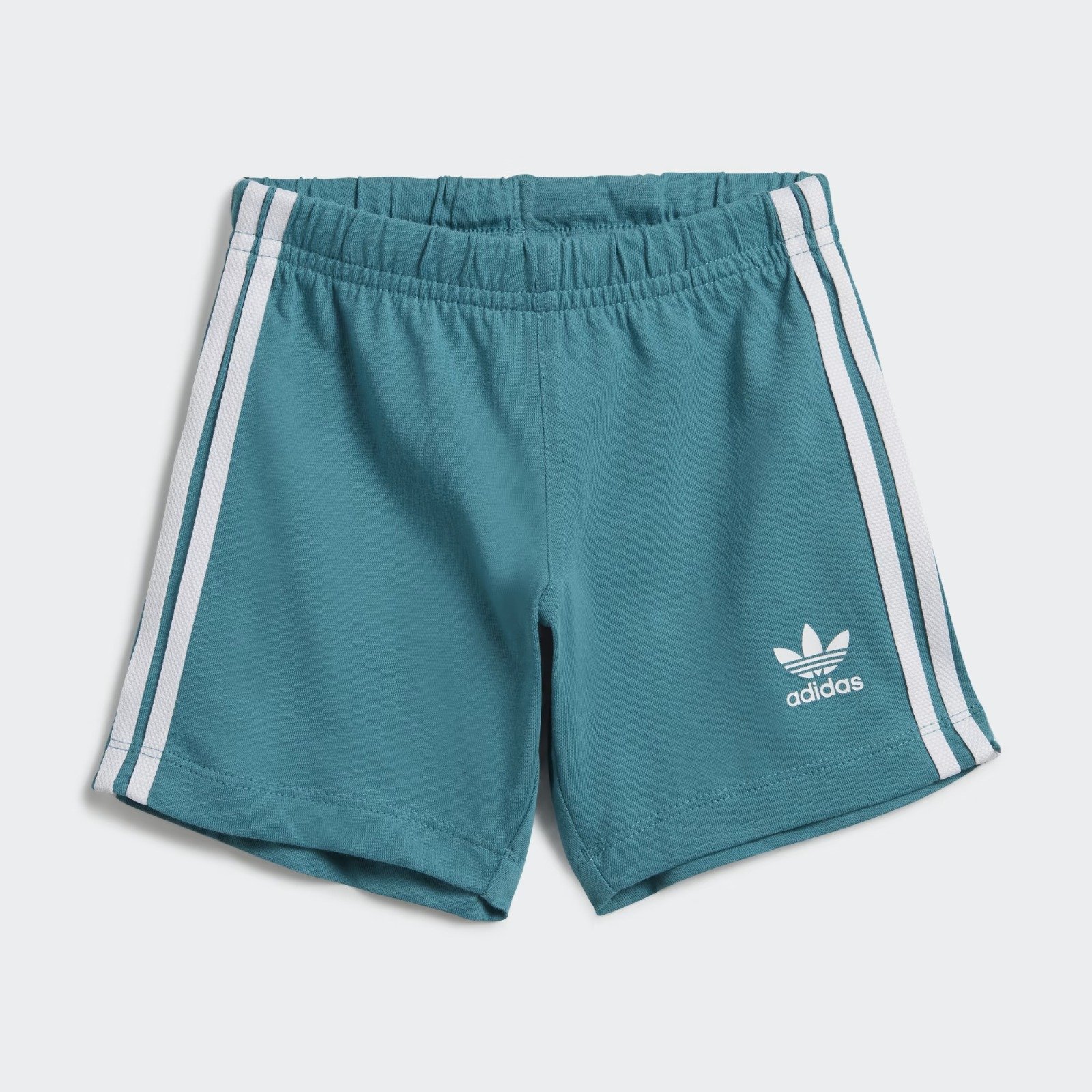 TREFOIL SHORTS TEE SET - TURQUOISE BLUE – Image 3