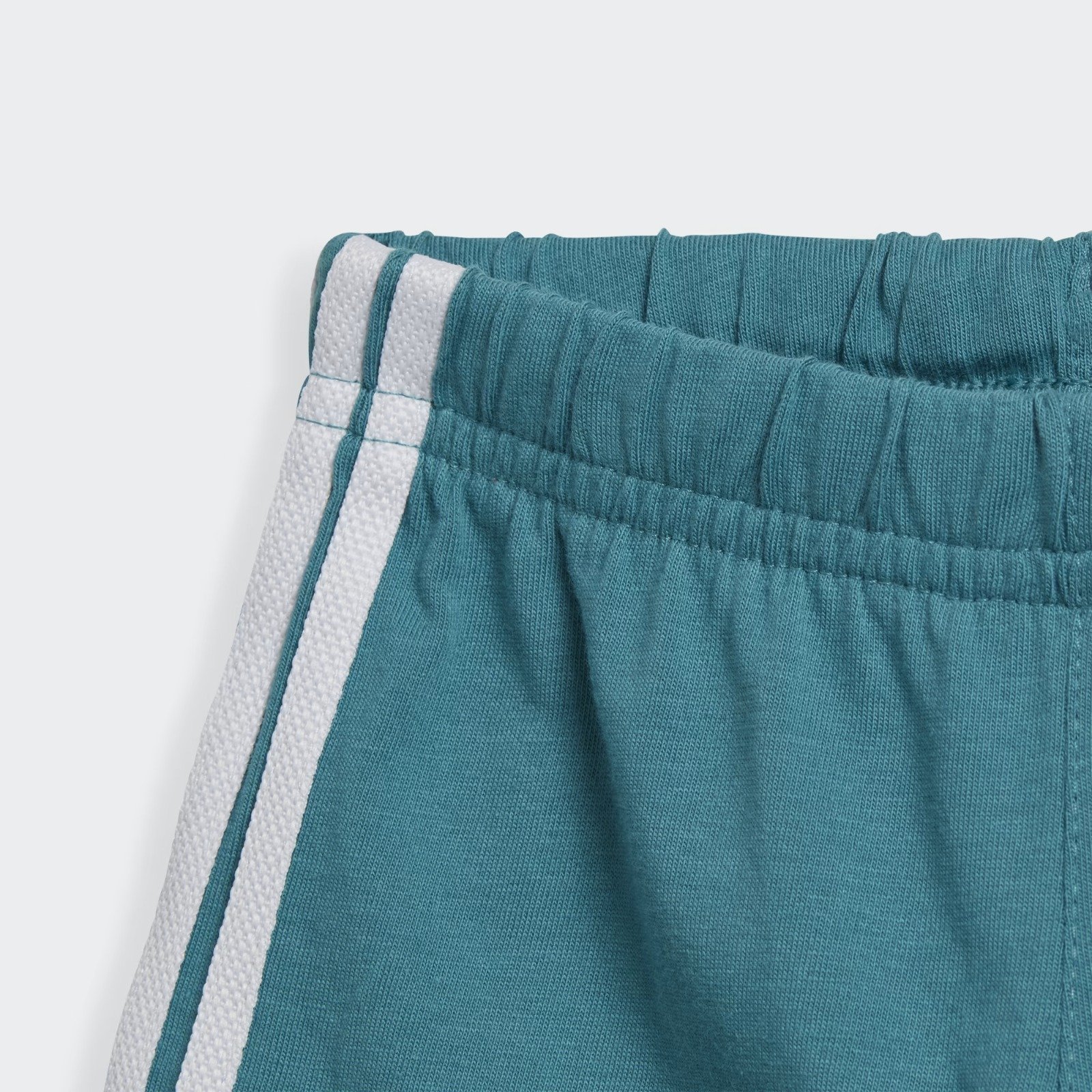 TREFOIL SHORTS TEE SET - TURQUOISE BLUE – Image 5