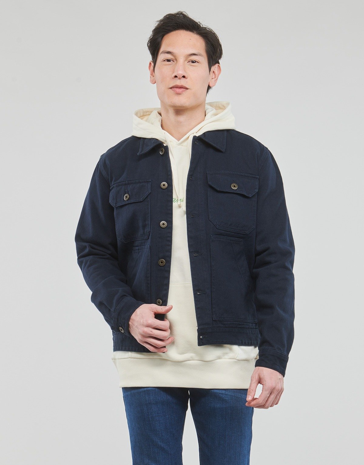 TRUCKER JACKET DARK NAVY