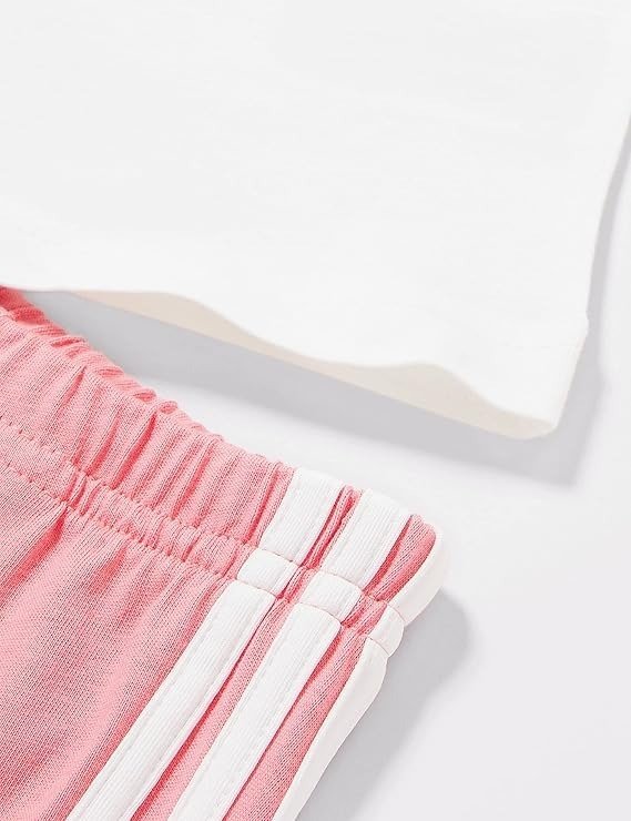 ADIDAS INFANT LIL 3-STRIPES SUMMER SET – Image 4