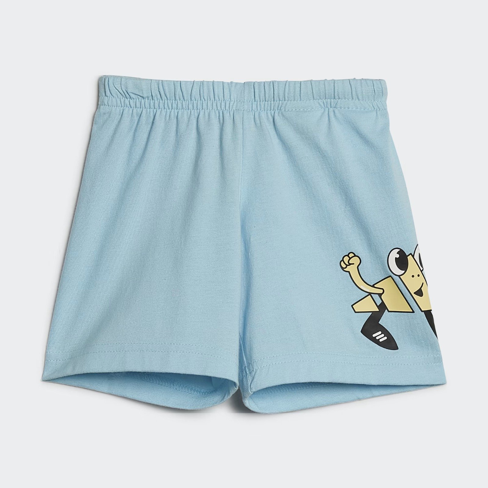 PRINTED SUMMER SET WHITE / LIGHT BLUE – Image 4
