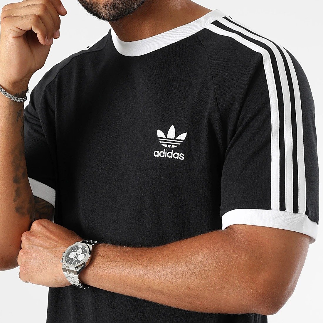 T-shirt 3 bandes Adicolor Classics – Image 4