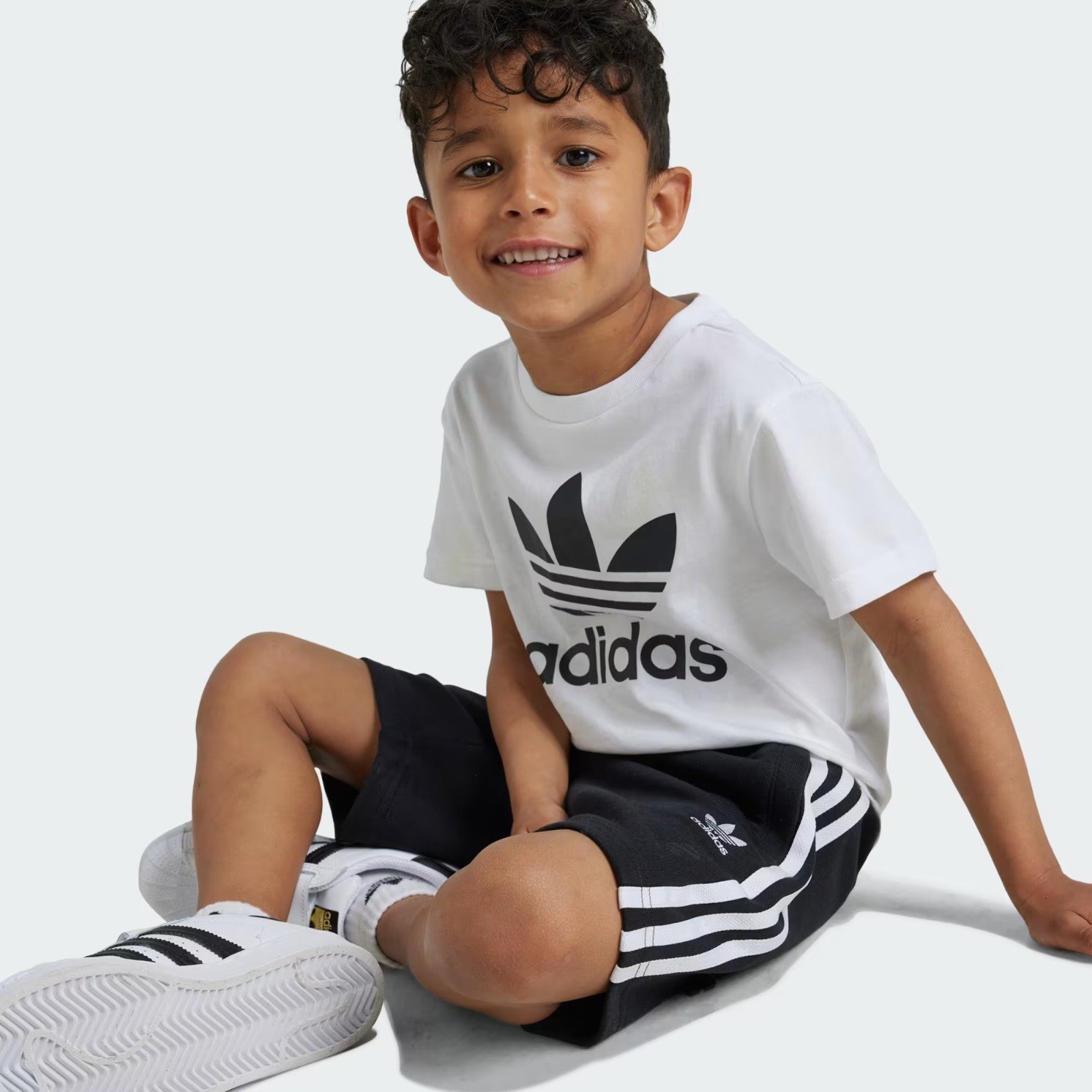 ADICOLOR SHORTS TEE SET KIDS – Image 2