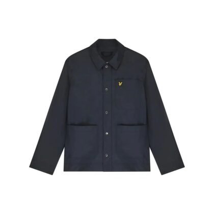 EMBROIDERED LOGO LONG SLEEVE WINDBREAKER JACKET