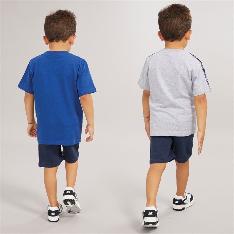 WYATT THREE PACK TAPED T-SHIRTS AND SHORTS SET – Image 2