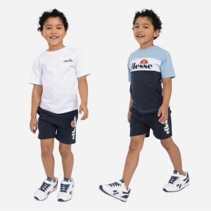 ZALE THREE PACK LOGO T-SHIRTS AND SHORTS SET