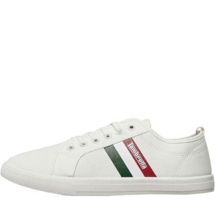 MENS SPIKE CANVAS PUMPS