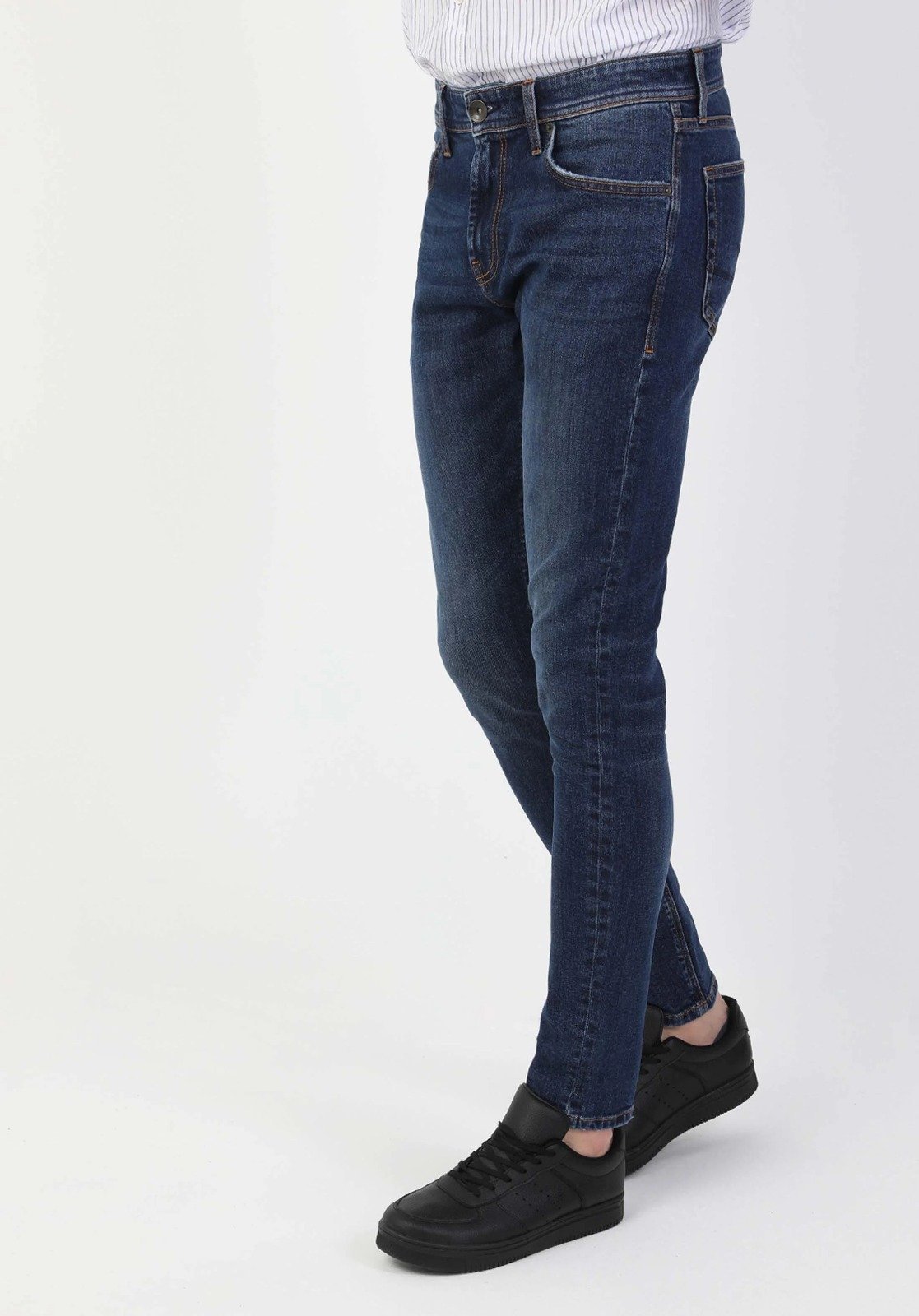 041 DANNY MEN'S SLIM FIT SLIM LEG TROUSERS