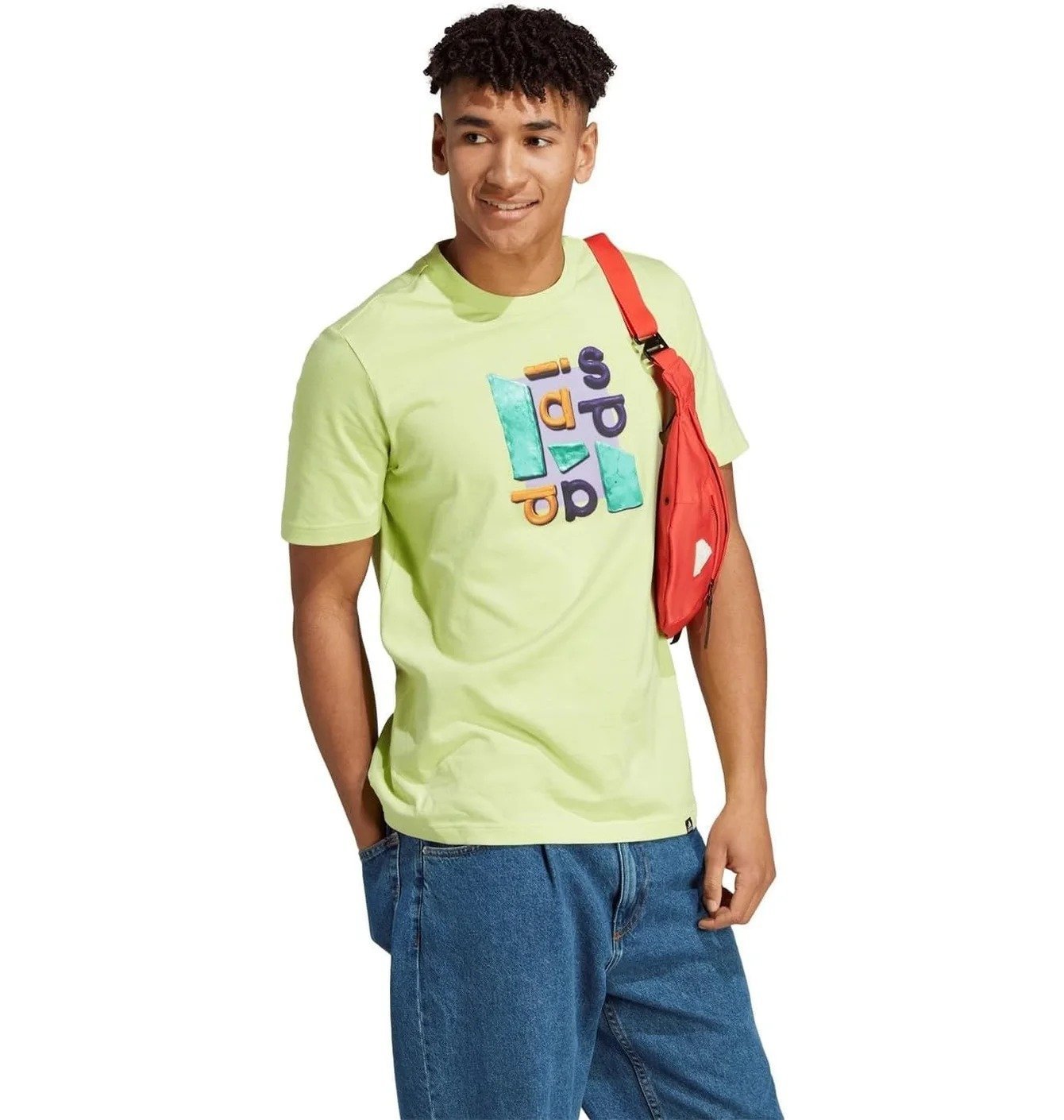PHOTO REAL TWO-TONE TEE - GREEN – Image 2