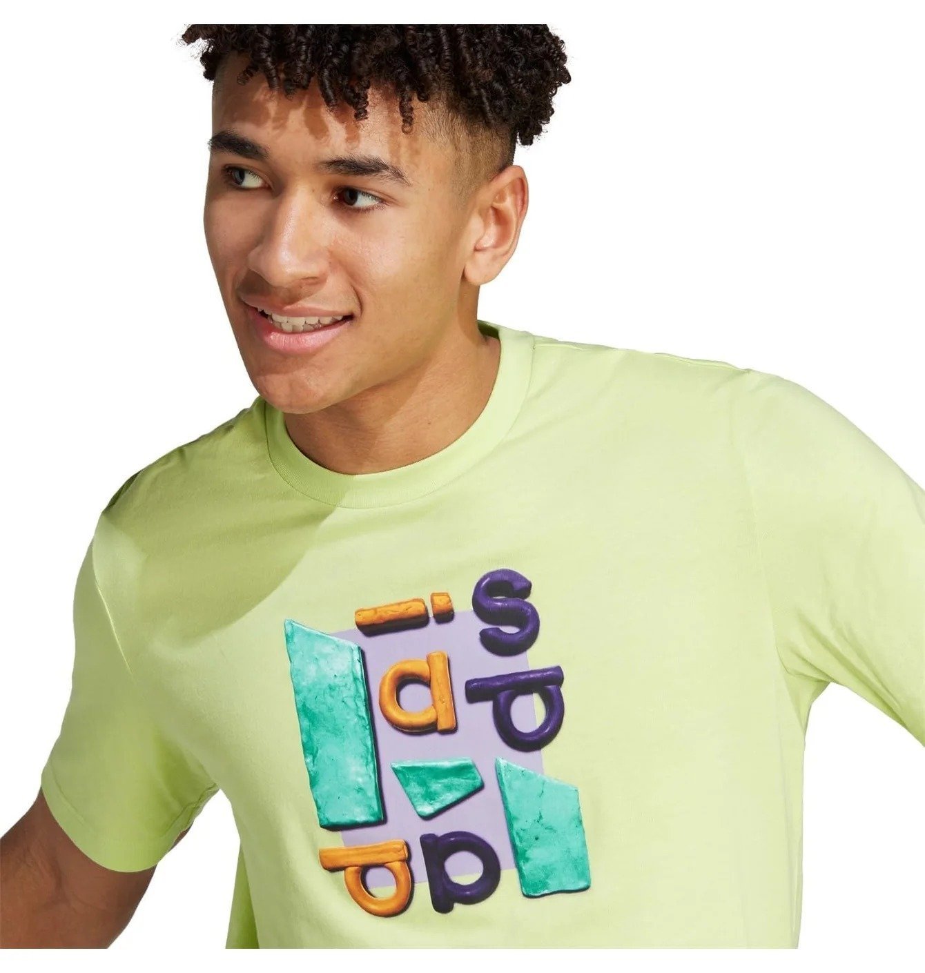 PHOTO REAL TWO-TONE TEE - GREEN – Image 3