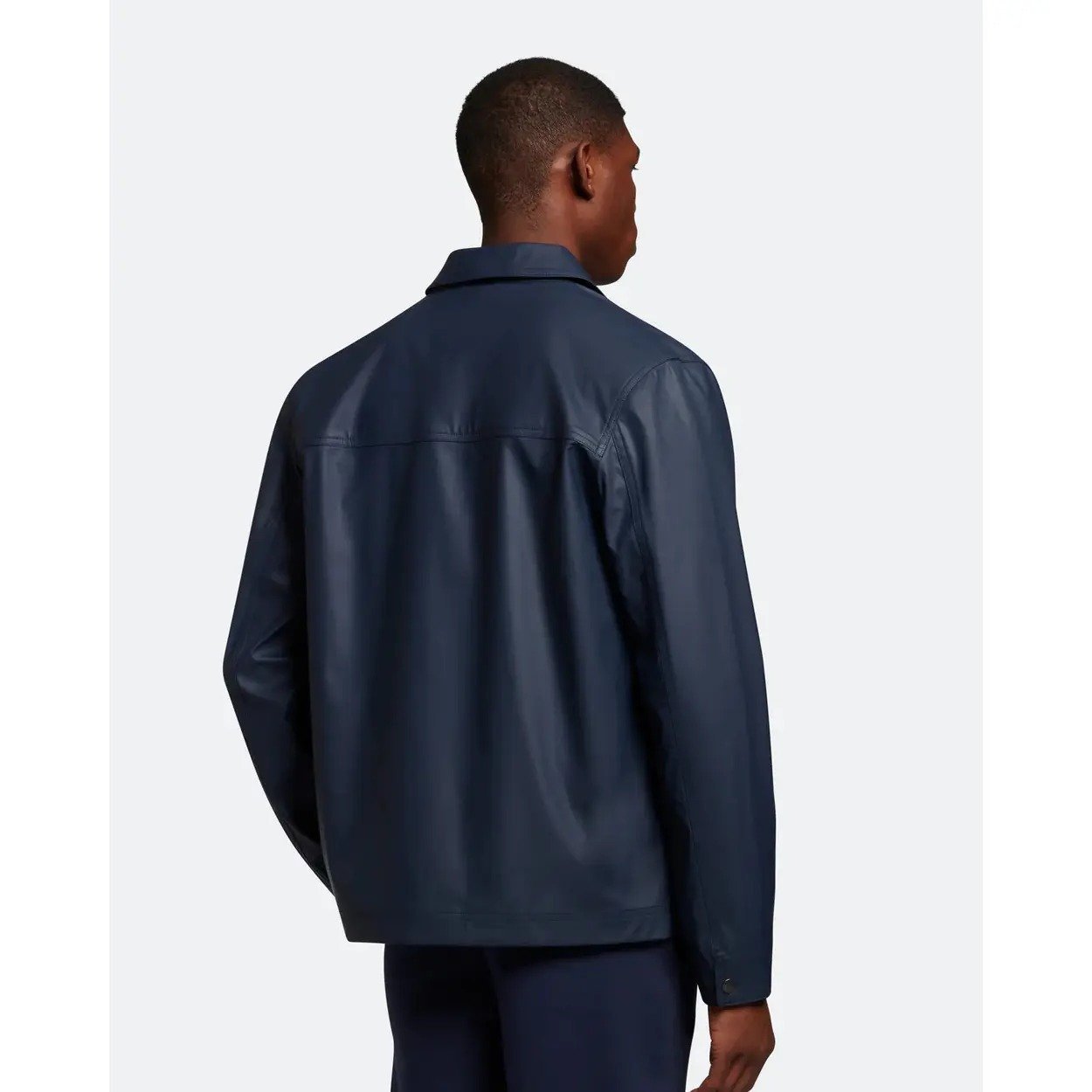 EMBROIDERED LOGO LONG SLEEVE WINDBREAKER JACKET – Image 3