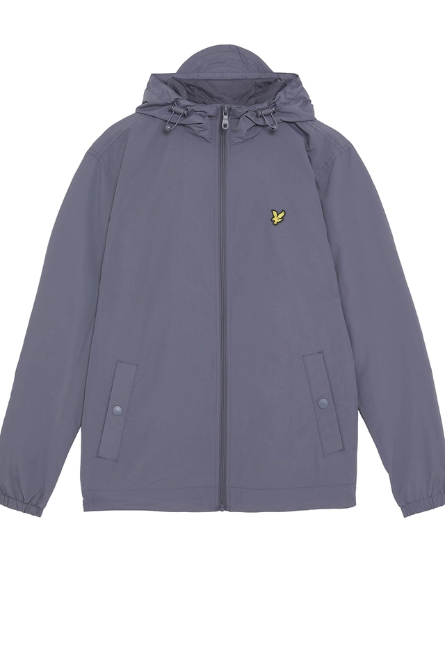 ZIP THROUGH HOODED JACKET