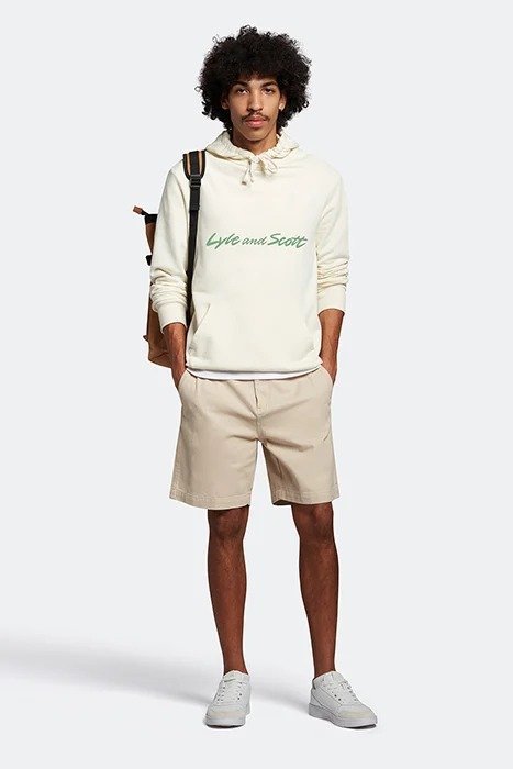 SCRIPT HOODED SWEATSHIRT – Image 4