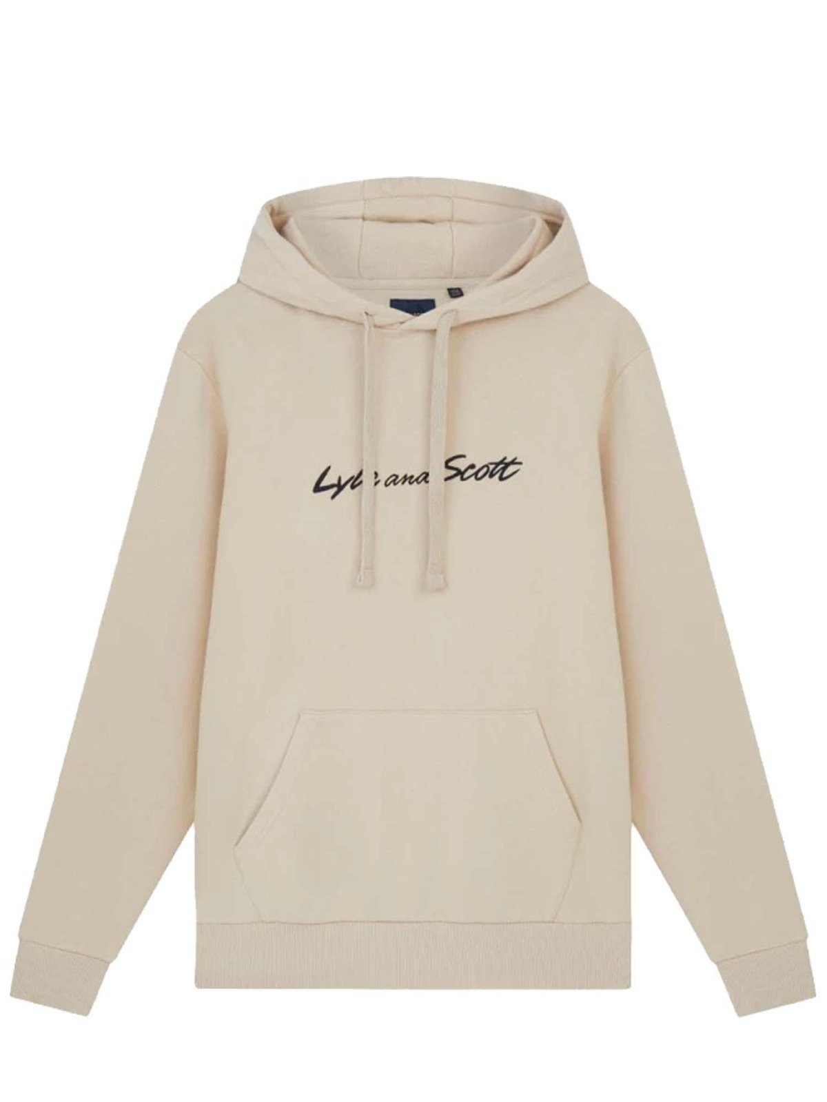 SCRIPT HOODED SWEATSHIRT