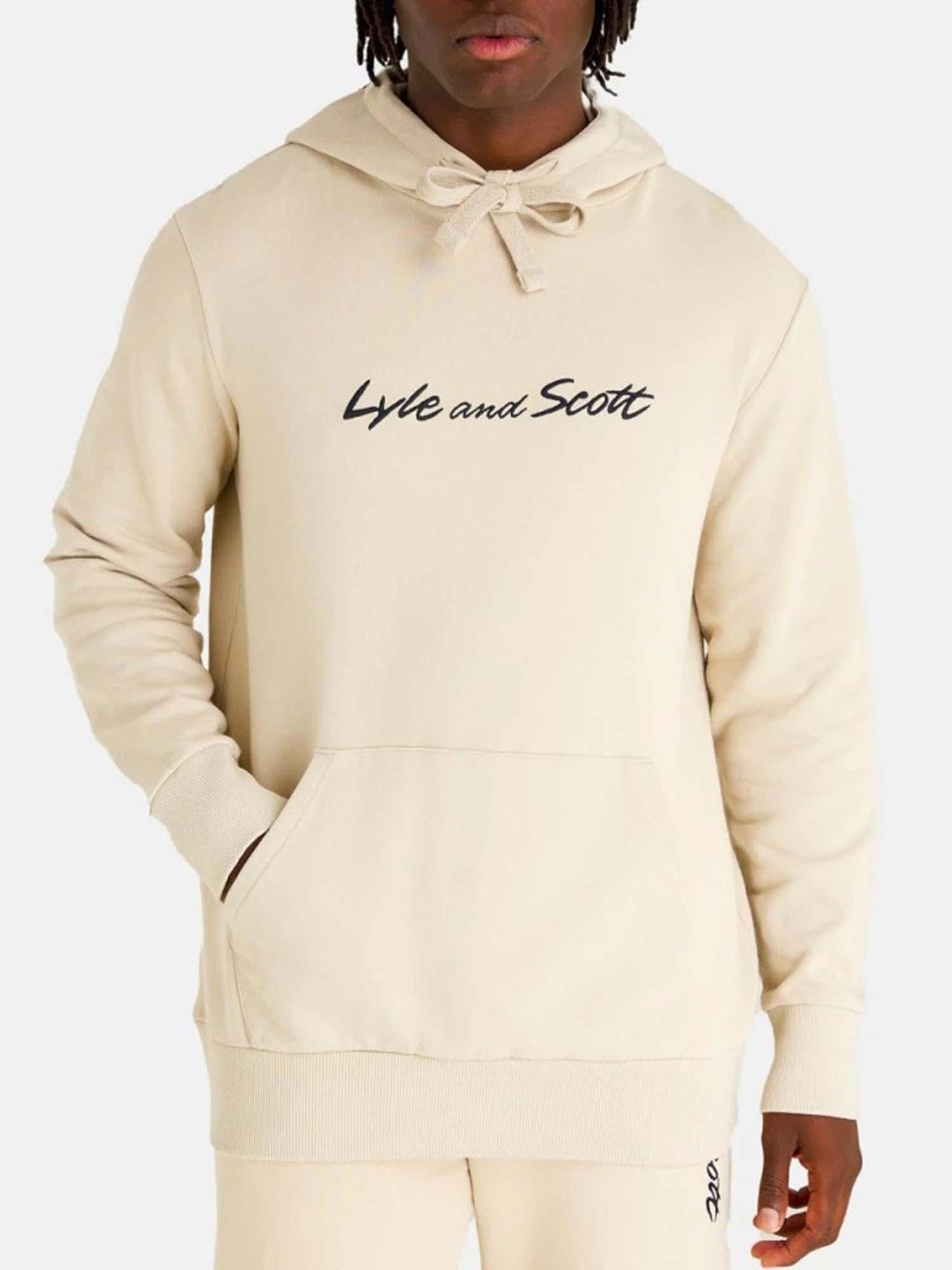 SCRIPT HOODED SWEATSHIRT – Image 2