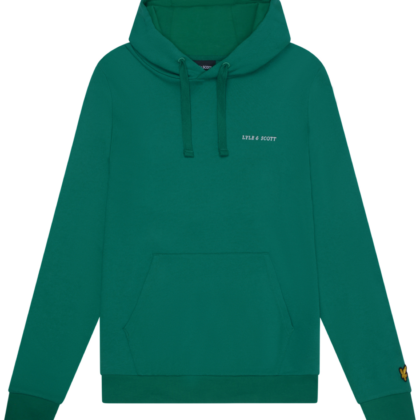 LOOPBACK EMBROIDERED HOODIE