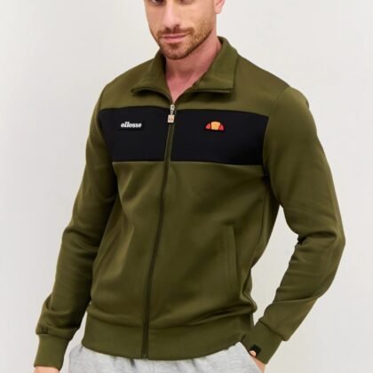 RIMINI SPORTSWEAR FIT LONG SLEEVE TRAINING TRACK JACKET