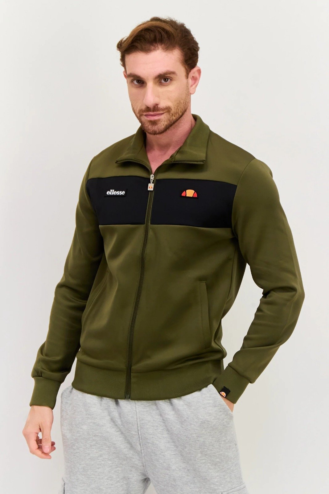 RIMINI SPORTSWEAR FIT LONG SLEEVE TRAINING TRACK JACKET