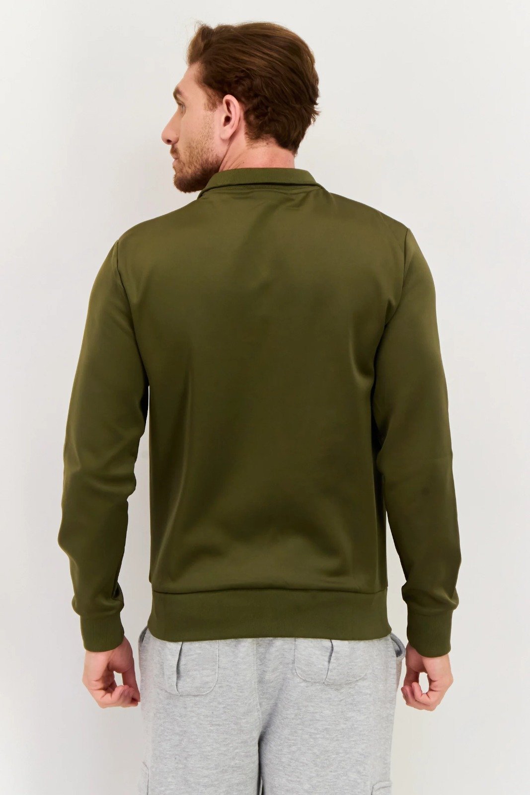 RIMINI SPORTSWEAR FIT LONG SLEEVE TRAINING TRACK JACKET – Image 2