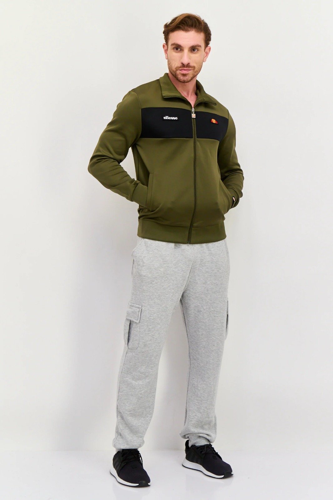 RIMINI SPORTSWEAR FIT LONG SLEEVE TRAINING TRACK JACKET – Image 3